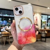 Marble MagSafe Clear Phone Case